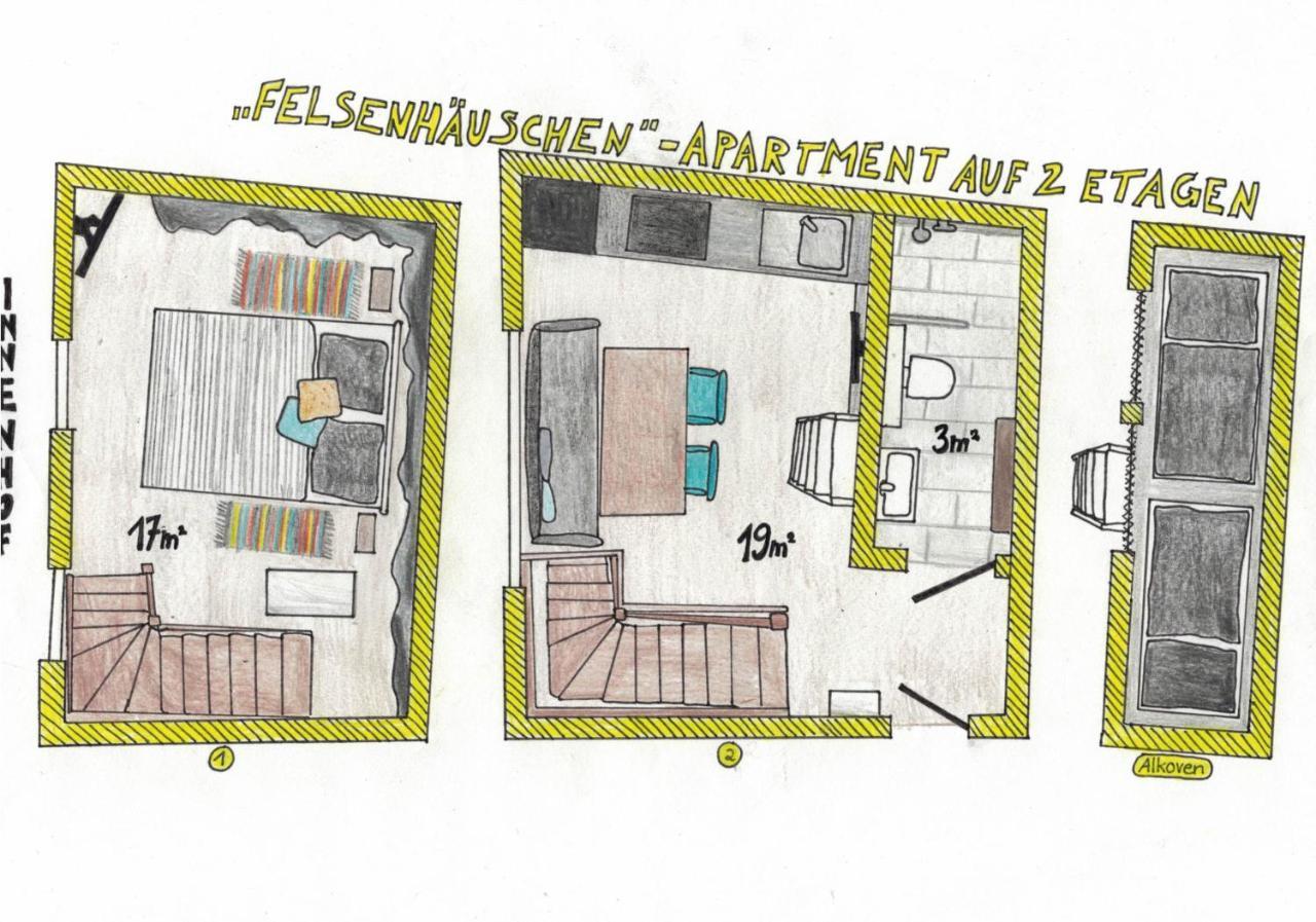 Apartment Gelbe Haus - Drei Besondere *